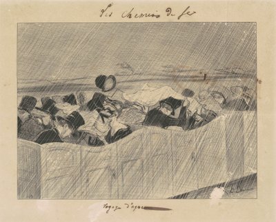 A Pleasure Trip from Paris to Orléans by Honoré Daumier
