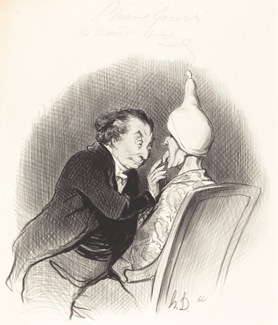 A Happy Find by Honoré Daumier