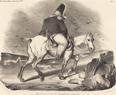 Journey Through the Eager Populations by Honoré Daumier