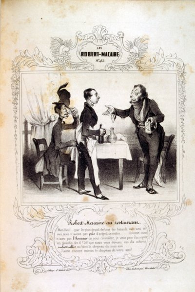 Illustrations About Ideas and Legends by Philipon, Under the Title 