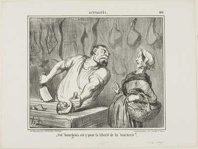 - And your bourgeois - is he for freedom of the butcher
