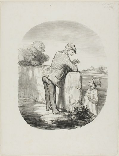 Tell Me, Mayor, What Are Communists? You Know, Pierre, Communists Are People Who Want to Have Everything in Common with Every Frenchman: the Money, the Work, and the Land. Well, in My Opinion There Is One Thing They Seem to Be Lacking: Common Sense by Honoré Victorin Daumier