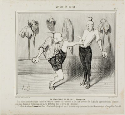 An Addition to a Splendid Education by Honoré Victorin Daumier