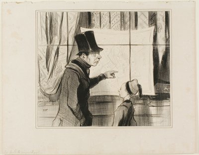 Geographic Scarves by Honoré Victorin Daumier