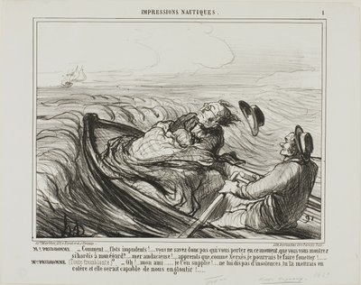 Mr. Prudhomme, Plate 4 by Honoré Victorin Daumier