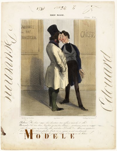 Robert: "- Well, well! My dear director... how