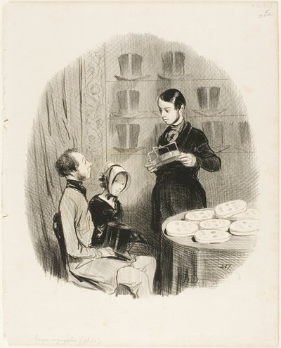 The Jayotype by Honoré Victorin Daumier