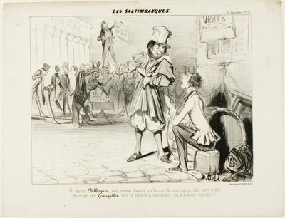 The Mountebanks. “- Oh Maître Bilboquet, we have had it... these clowns will steal our show! Don
