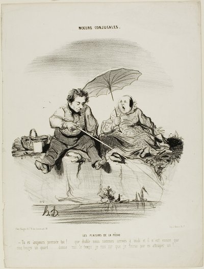 The Pleasures of Fishing. You are always in such a rush - Good God, we only just got here at noon and it is now only a quarter past five - Just give me a little more time, I am sure I