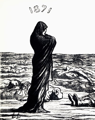 1871, Allegory by Honoré Daumier