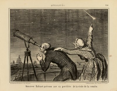 News No. 556: Mr. Babinet Warned by His Concierge of the Comet