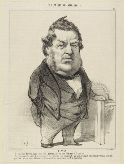 Shepherd by Honoré Daumier