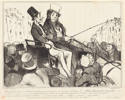 Bertrand, Say, What If They Were to Do... by Honoré Daumier
