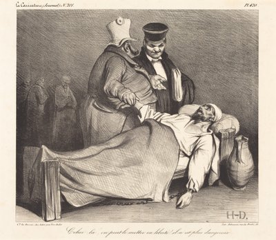 This One We Can Set Free! He Is No Longer Dangerous! by Honoré Daumier