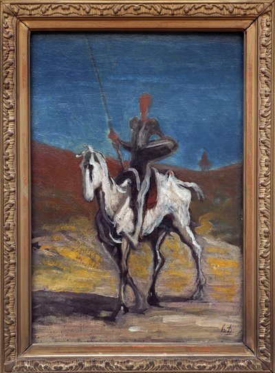 Don Quixote by Honoré Daumier