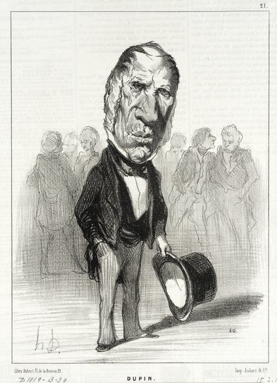 Dupin by Honoré Daumier