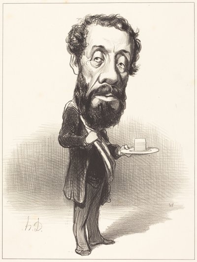 J. Marie-Anne Degousée by Honoré Daumier