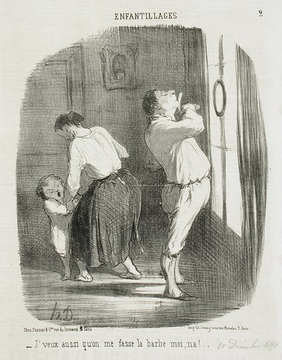 I Also Want to Be Made... by Honoré Daumier