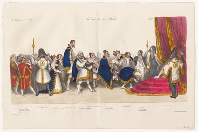 The Court of King Petaud by Honoré Daumier