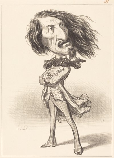 Lagrange by Honoré Daumier