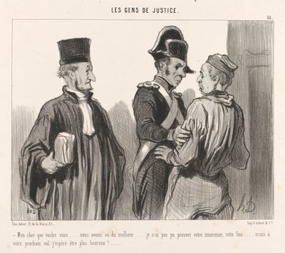 My dear, what do you want... by Honoré Daumier