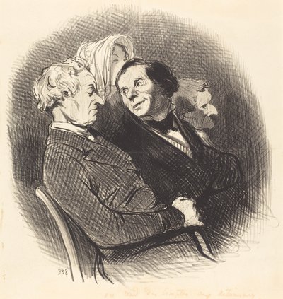 Reporting to the Shareholders by Honoré Daumier