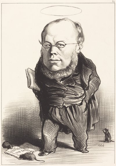 P.J. Proudhon by Honoré Daumier