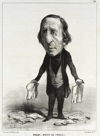 Passy (Minister of Finance) by Honoré Daumier