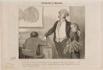 Please No Exaggerations in This Article Which is Going to be Sent to All the Newspapers by Honoré Daumier