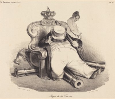 Rest of France by Honoré Daumier