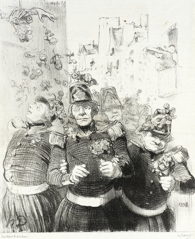 Rifolard is More Charmed Than Ever... by Honoré Daumier