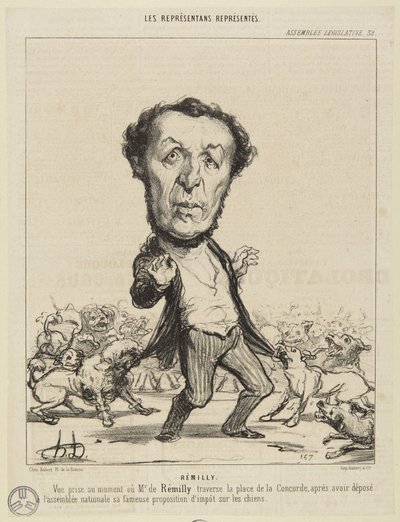 "Ramilly" by Honoré Daumier