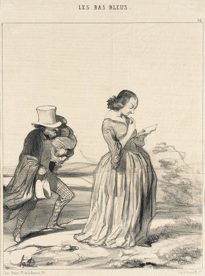 Saperlotte!...how I wish...that my wife had finished... by Honoré Daumier