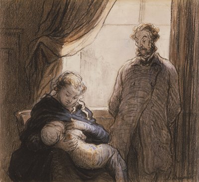 The Family by Honoré Daumier
