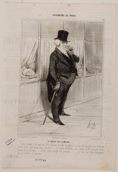 The Prefect of the Empire by Honoré Daumier