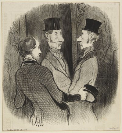 A New Hat by Honoré Daumier