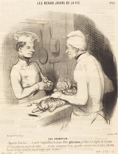 A Promotion by Honoré Daumier
