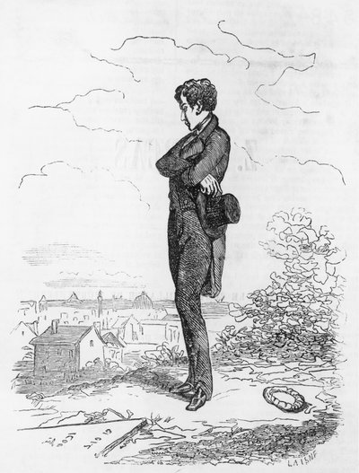 Adolphe Minard, Illustration from Good Businessman by Honore de Balzac by Honore de Balzac