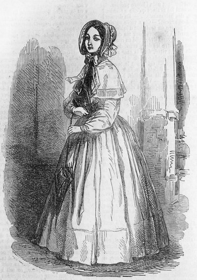 Julie Mercadet, illustration from Good Businessman by Honore de Balzac by Honore de Balzac