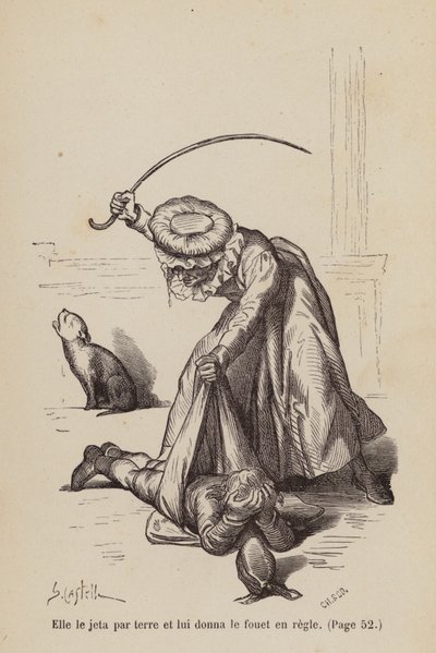 Illustration for Un Bon Petit Diable by Horace (after) Castelli