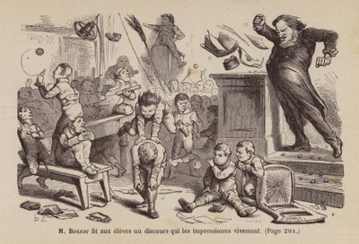 Illustration for Un Bon Petit Diable by Horace (after) Castelli