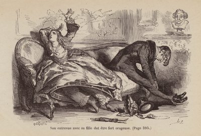 Illustration for Un Bon Petit Diable by Horace (after) Castelli