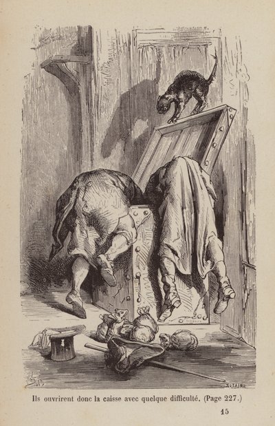 Illustration for Un Bon Petit Diable by Horace (after) Castelli