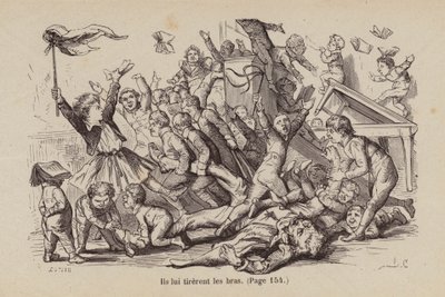 Illustration for Un Bon Petit Diable by Horace (after) Castelli