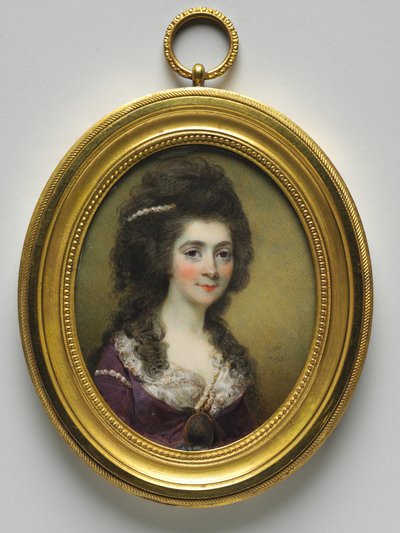 Portrait of a Woman, called Mrs. Close by Horace Hone