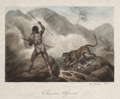 African Hunter by Horace Vernet