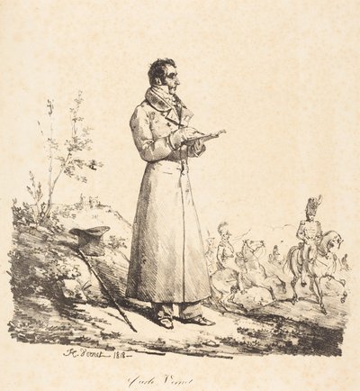 Carle Vernet, Full-Length by Horace Vernet