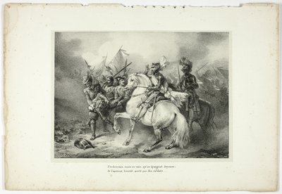 I ordered, but in vain, that Joyeuse be spared... by Horace Vernet