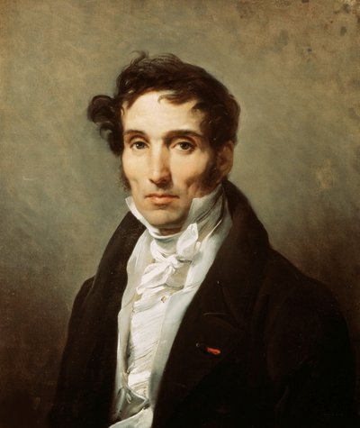 Portrait of Baron Pierre-Narcisse Guérin by Emile Jean Horace Vernet