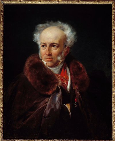 Portrait of the painter Jean Baptiste Isabey (1767-1855) by Emile Jean Horace Vernet